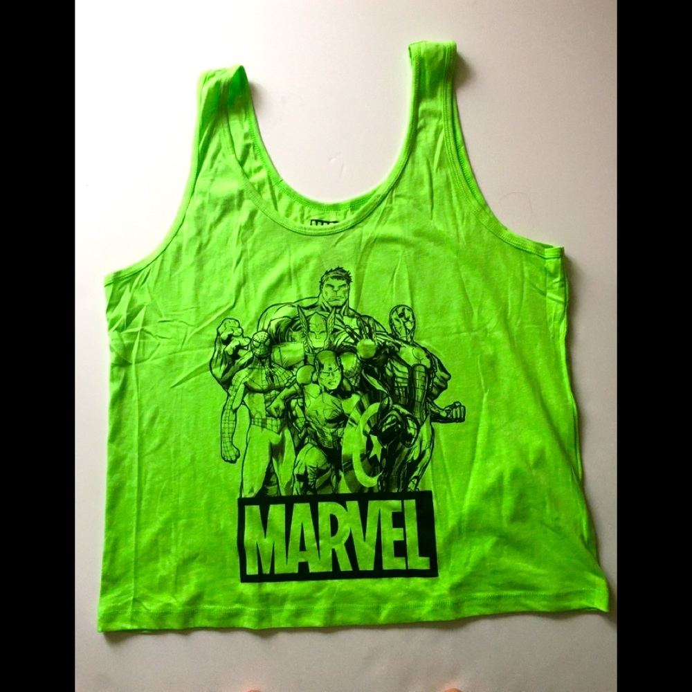 Marvel Superheroes Women Juniors Tank Top S-XL New